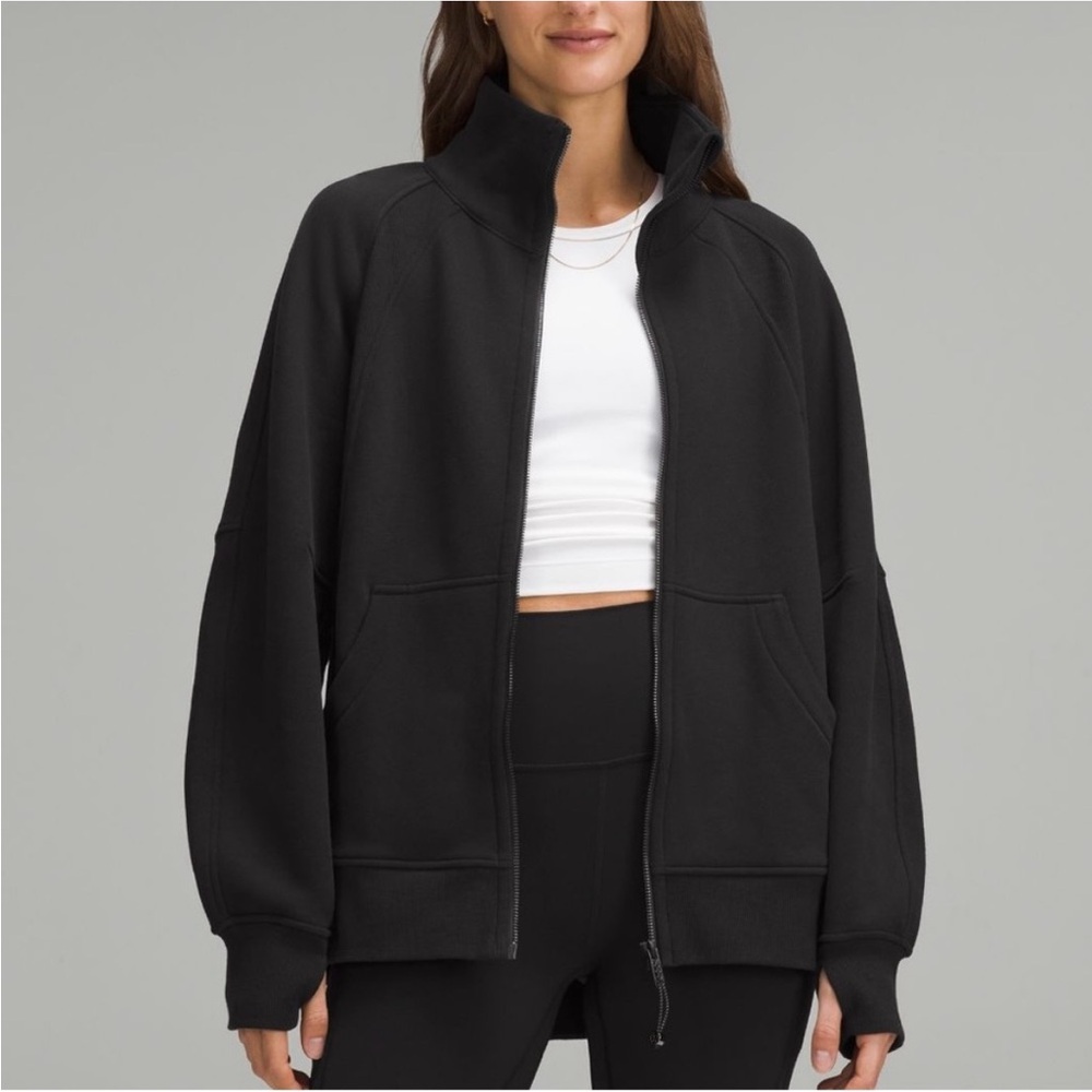 NWT Lululemon Scuba Oversized Funnel-Neck Full Zip - XS/S